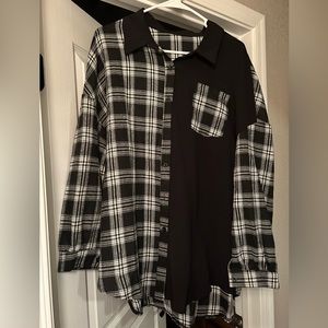 Black and White Flannel